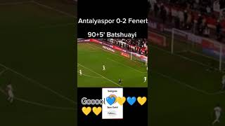 Batshuayi gol Antalya maçı 2-0 💛💙 #keşfet #shortsvideo #edit #batshuayi #shortsvideo