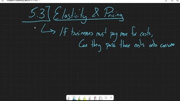 5.3 Elasticity & Pricing | Microeconomics w/Dr. McCarthy @chadronstatecollege