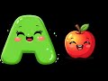 ABC Song with fruits and vegetables | Kids Songs and Nursery Rhymes