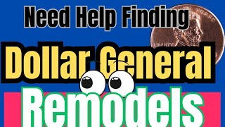 🚨How To Find/Spot A Dollar General Remodel🔥Dollar General Penny Shopping 101