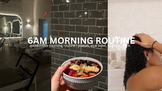 6AM  Morning Routine: productive morning routine , forming healthy habits for 2024