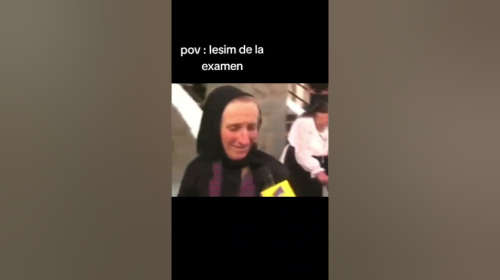 Eu când ies de la examen