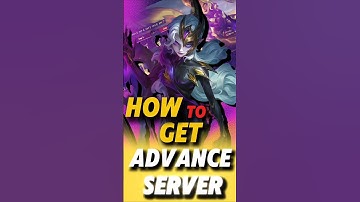 How to get Advance Server? #mobalegends5v5 #moba5v5pippin #mobalegends5v5english #advanceserver