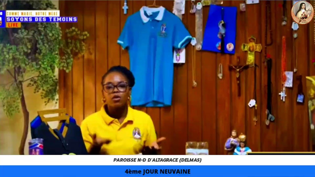 Jeudi 15 Janvier 2026 || 4ème JOUR DE LA NEUVAINE À N-D D'ALTAGRACE