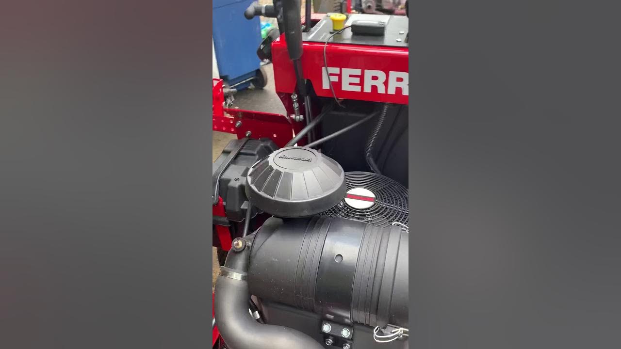 Ferris 48 mower vs Bradley 48 stand on mower YouTube