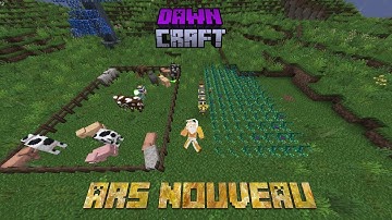 Ars Nouveau Automated XP and Food farms with the Starbunkle, drygmy