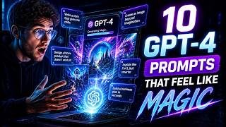 10 GPT-4 Prompts That Feel Like Magic ✨ | Best AI Prompts for Productivity, Coding & Learning