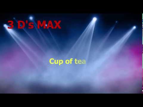 3D's Max Tutorials, begining, Cup of Tea