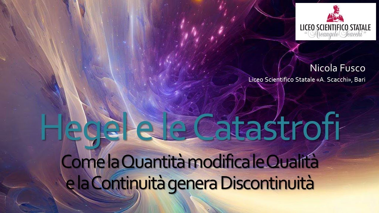 Hegel e le Catastrofi - Liceo "Scacchi" (Bari) 16/02/24