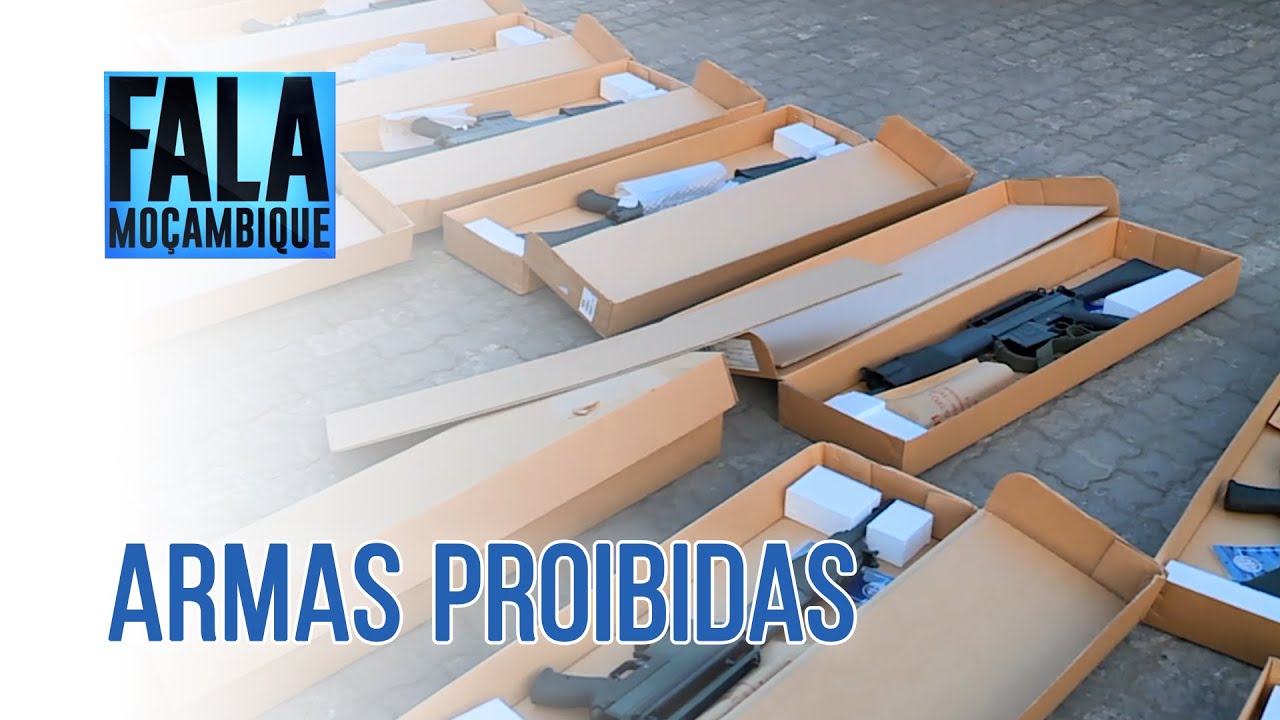 Fronteira Moçambique África do Sul: SERNIC apreende 32 armas de fogo com destino à Cabo Delgado