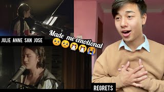 Julie Anne San Jose - Regrets (Official Music Video) | REACTION