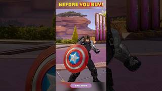 Captain America Winter Soldier Skin Showcase - Marvel Rivals