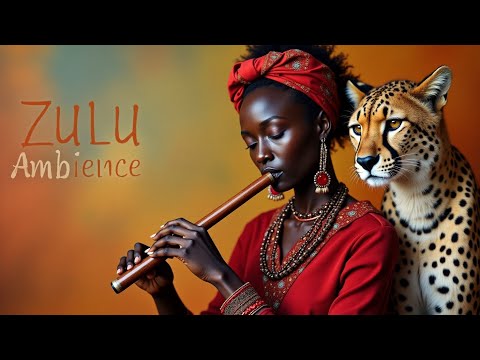 ZULU Relaxing Flute Music African Spirit Rhythms For Calm Meditation Stress Relief