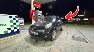 Chill Drive To The Petrol Station After College | UK POV 