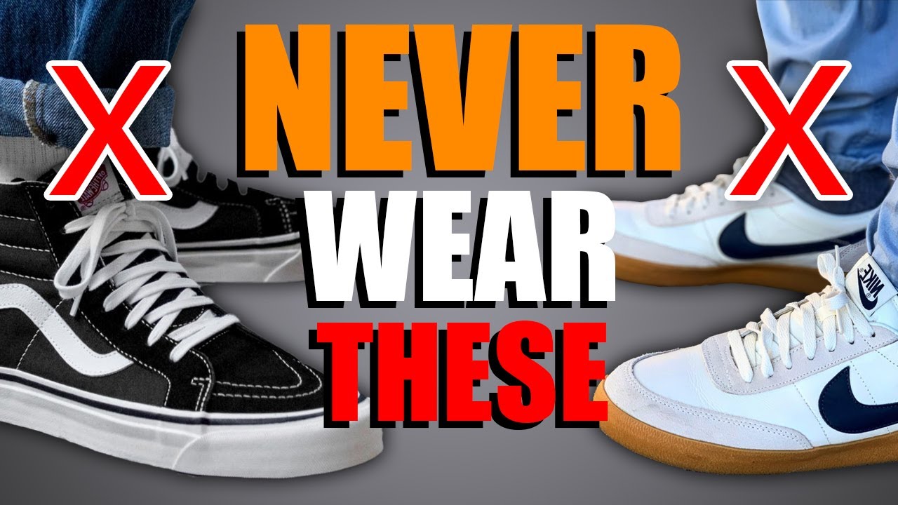 8 UGLY Shoes Men Should NEVER Wear! - YouTube