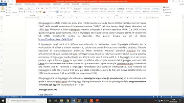 1 Linguaggio C introduzione