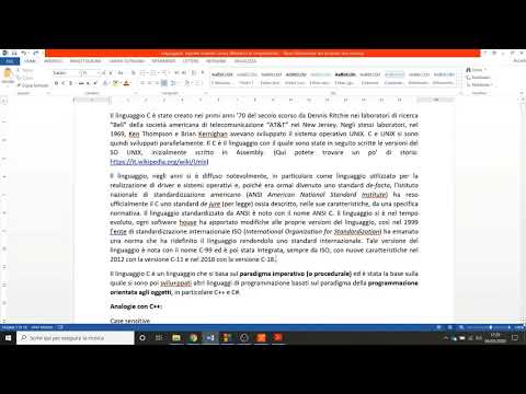 1 Linguaggio C