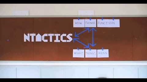 Matthew Monk illustrates semiotics