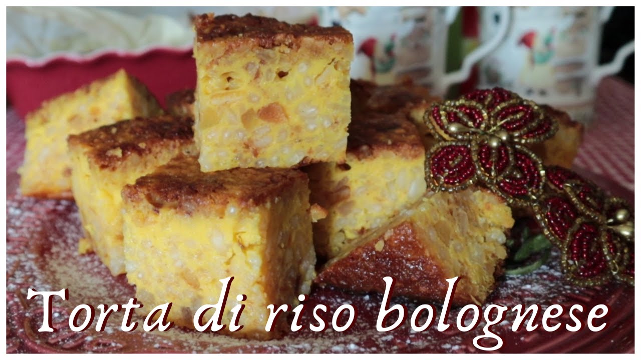 TORTA di RISO bolognese la torta degli addobbi, ricetta originale YouTube TORTA di RISO bolognese la torta degli addobbi, ricetta originale YouTube
