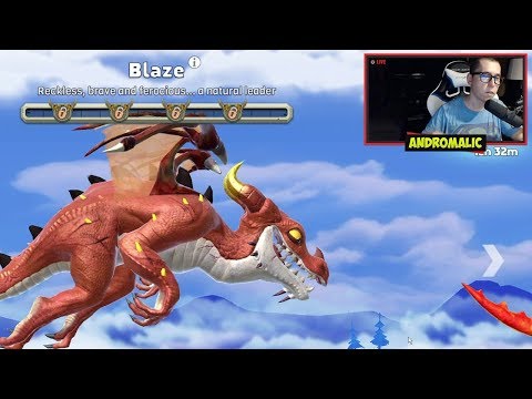 Hungry Dragon - Blaze (ПЛАМЯ) - ОБЗОР ДРАКОНА - Прохождение #7