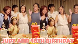 JUDY ANN SANTOS 46TH BIRTHDAY SOBRANG KINILIG SA MGA NATANGGAP NIYANG REGALO MULA SA MGA MAHAL NIYA