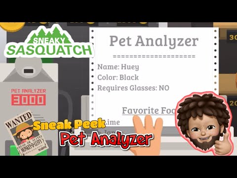 Sneaky Sasquatch - Sneak Peek | Pet Analyzer