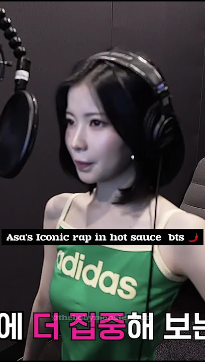 Asa's Iconic rap in hot sauce - bts 🌶️#babymonster #asa #hotsauce #rap
