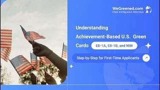 EB-1A, EB-1B & NIW: 2026 Step-by-Step Filing Guide | WeGreened.com