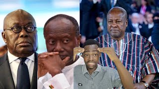 Ayɛka😆. Akufo Addo makes U-turn on Ken Ofori Atta after backlash; denies begging for Mahama for help
