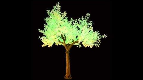 Bright Baum Ellis Color Changing Ellis Tree