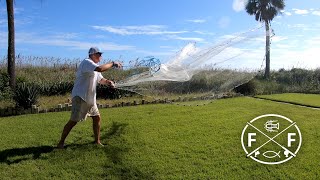 Easy Cast Net Method for 78 Foot Nets