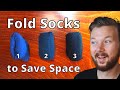 3 Clever Ways to Fold Socks (and NOT DAMAGE the Elastics)