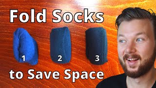 3 Clever Ways to Fold Socks (and NOT DAMAGE the Elastics)