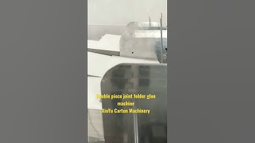 #shorts double pieces joint folder glue machine