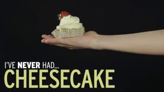 Adult human eats cheesecake for the first time by Gawker 1,625 views 8 years ago 1 minute