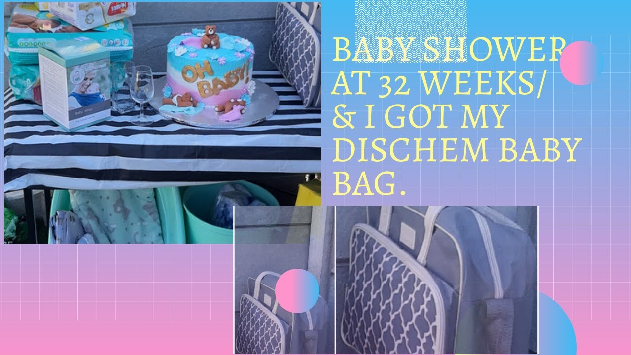BABY SHOWER & UNPACKING MY DISCHEM BABY BAG. YouTube