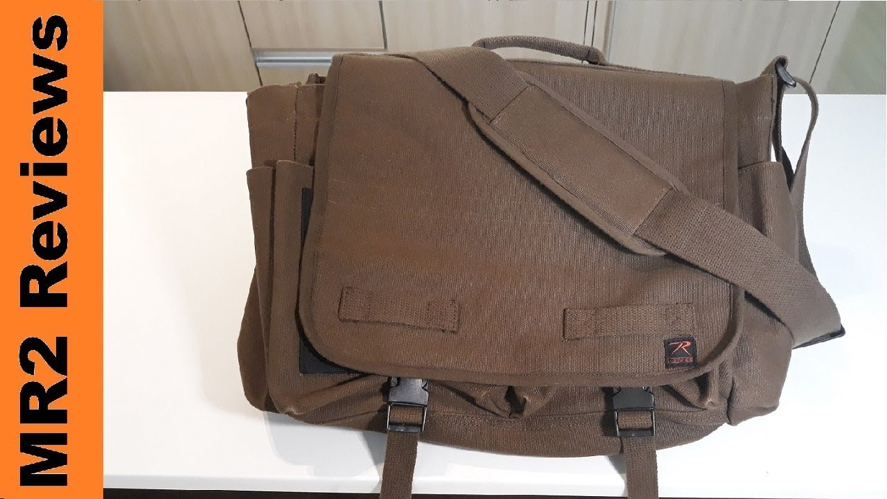 Rothco Concealed Carry Messenger Bag Review