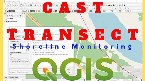 How to Cast Transect using QGIS | Generate Transects along Lines in QGIS