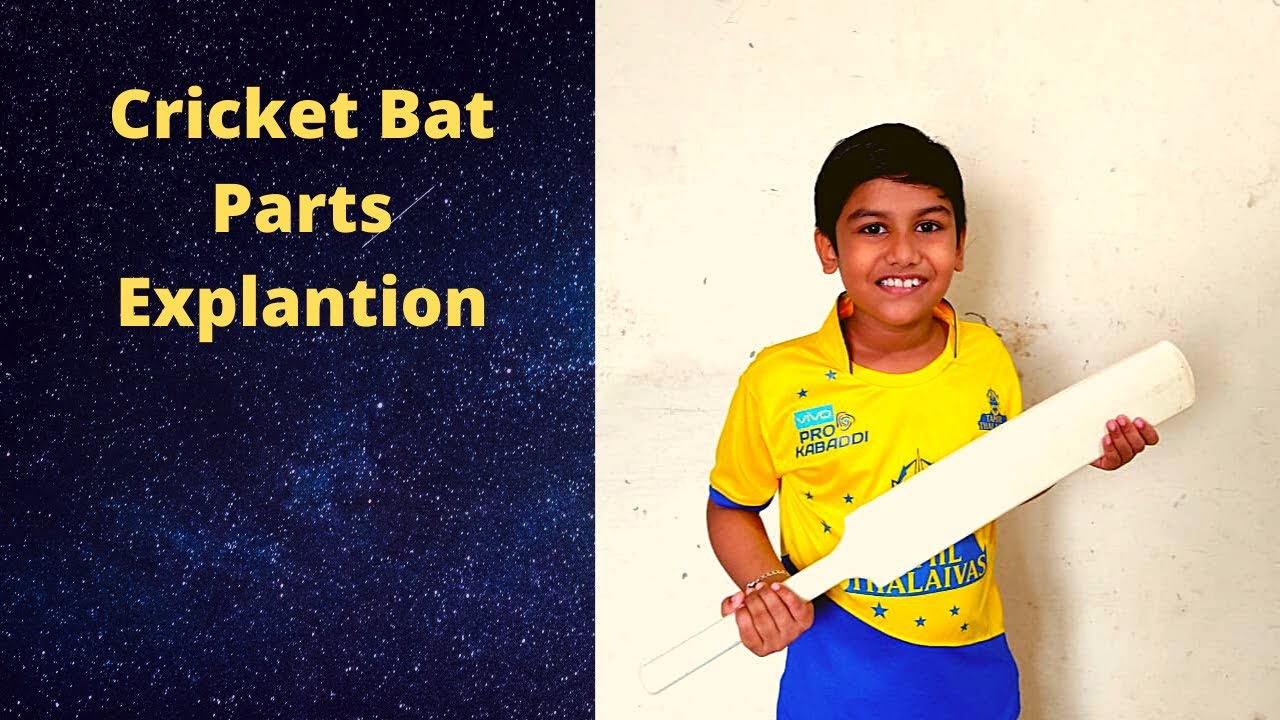 Cricket Bat Parts Explanation / First Vlog of Sahil Khalis Vlogs YouTube