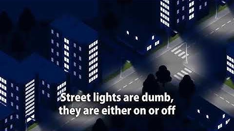 Smart led street light