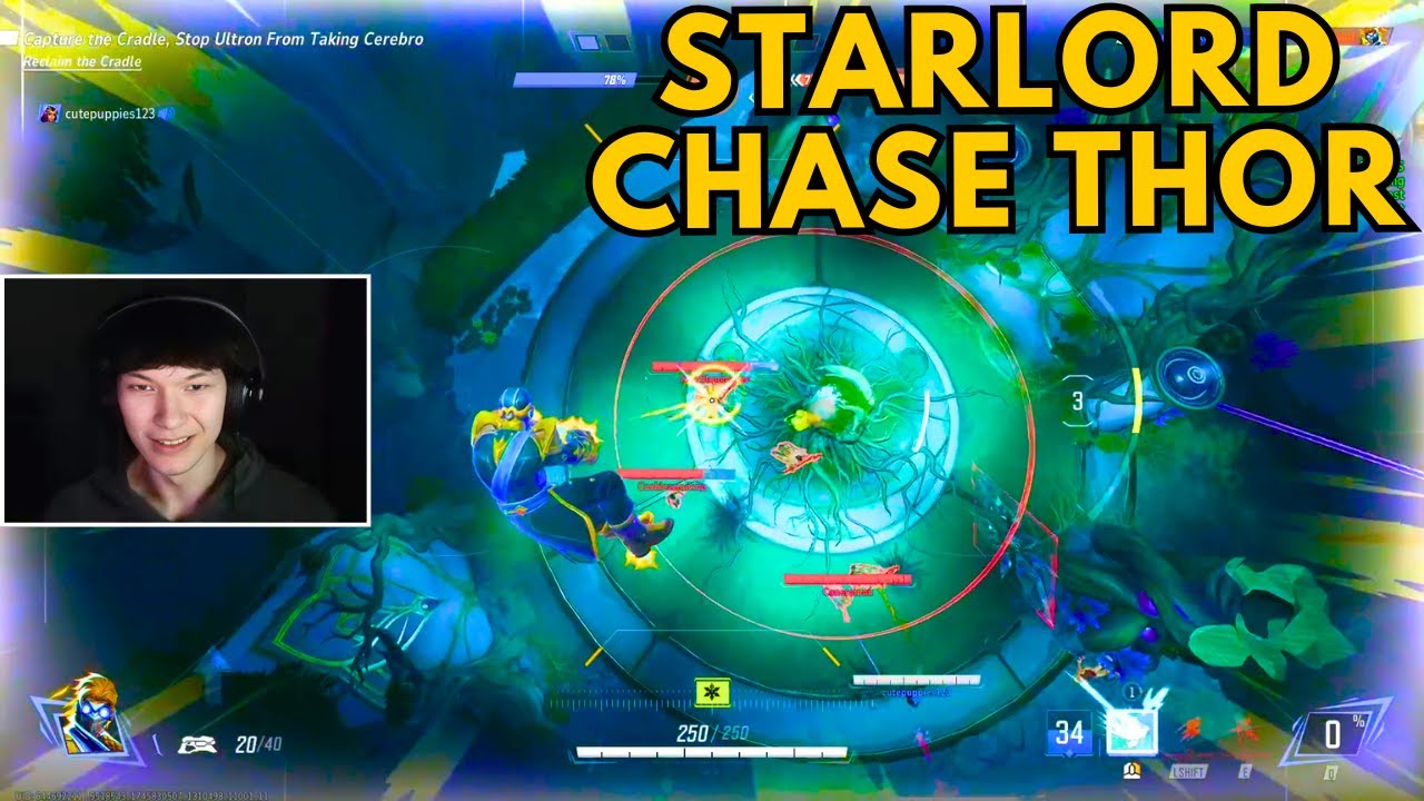 Starlord Chase Thor! Sinatraa - Marvel Rivals Highlight Ep 95