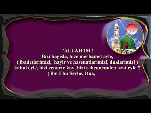 Allah'ım !bizi bağışla