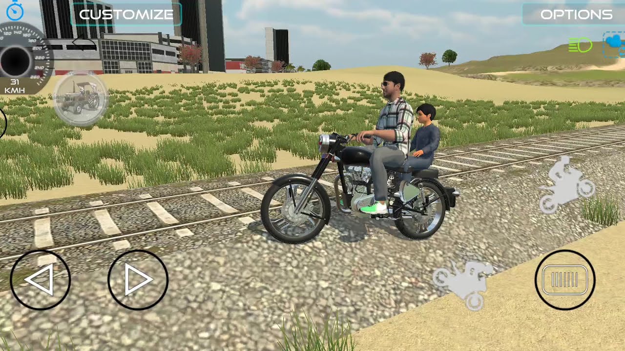 Bullet bike game 🎯 play in Indian vehicles simulator 3D 🎮