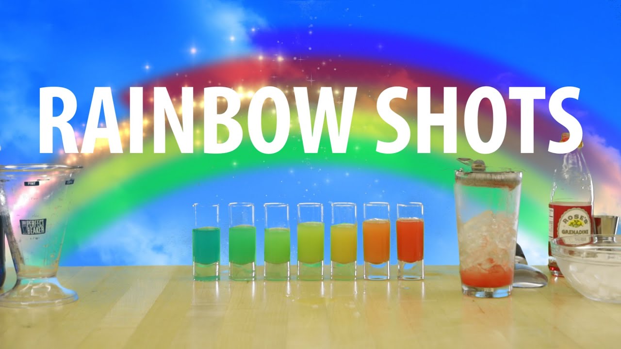 How to Make Rainbow Shots
