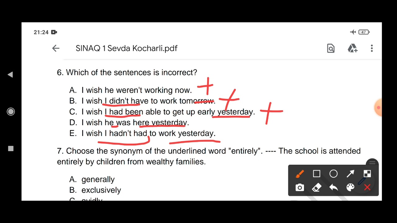 ÜMUMİ SINAQ 1 (İNGİLİS DİLİ MİQ VƏ SERTİFİKASİYA) #miq #sertifikasiya #miq2022 #ingilisdili