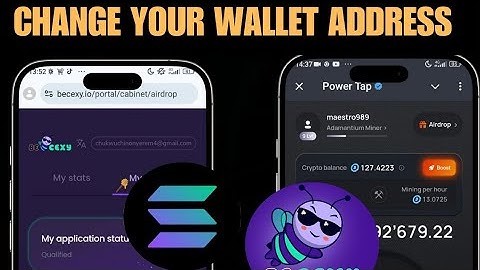How to Change Your Wallet Address in BEcexy Portal (Step-by-Step Tutorial)#crypto #airdrop 