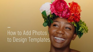 How to Add Photos to Design Templates in BeFunky