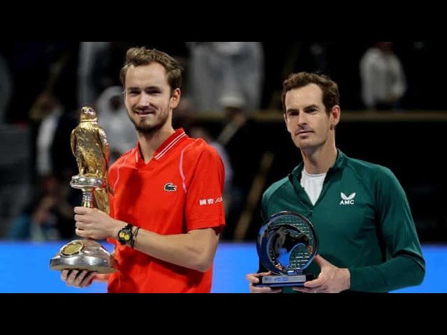 Medvedev vence Murray e é campeão do torneio de Doha