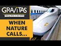 Gravitas: Japan bullet train runs late after driver's toilet break