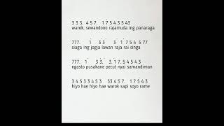 Download Lagu not pianika lagu warok sewandono MP3